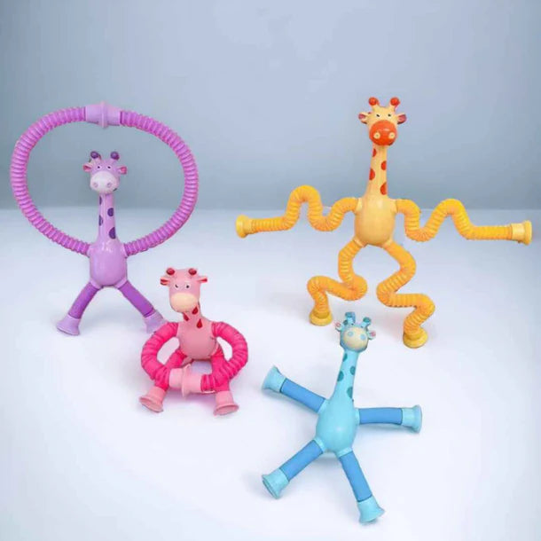 Telescoping Giraffe Playset