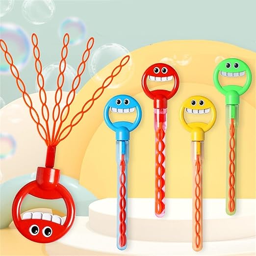Smiling Faces Bubble Wand