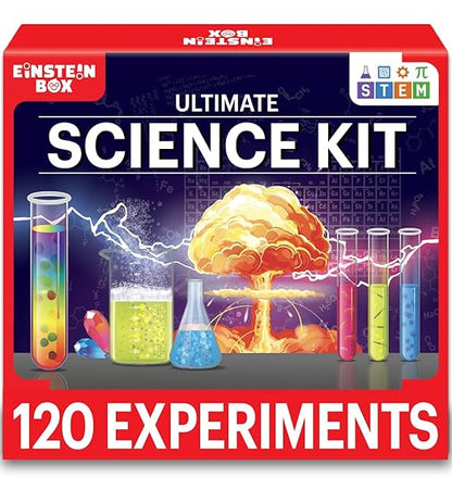 Einstein Box Ultimate Science Experiment Kit for Boys & Girls Ages 8-14