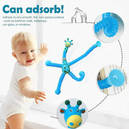 Telescoping Giraffe Playset