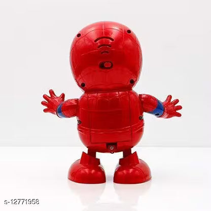 Spider Man Dancing Spider Man Robot Toy with 3D Flashing Lights & Music Toys for Kids, Battery Operated